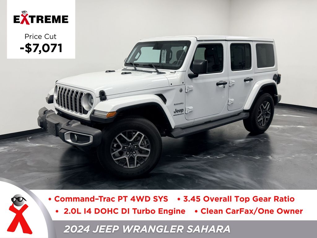 2024 Jeep Wrangler Sahara 4-Door 4WD   