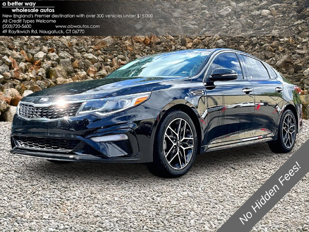 Ebony Black 2020 Kia Optima Sedan 6-Speed Automatic