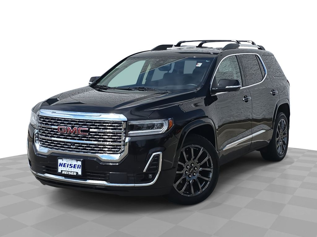 Black 2023 GMC Acadia SUV / Crossover Four-Wheel Drive 9-Speed Automatic