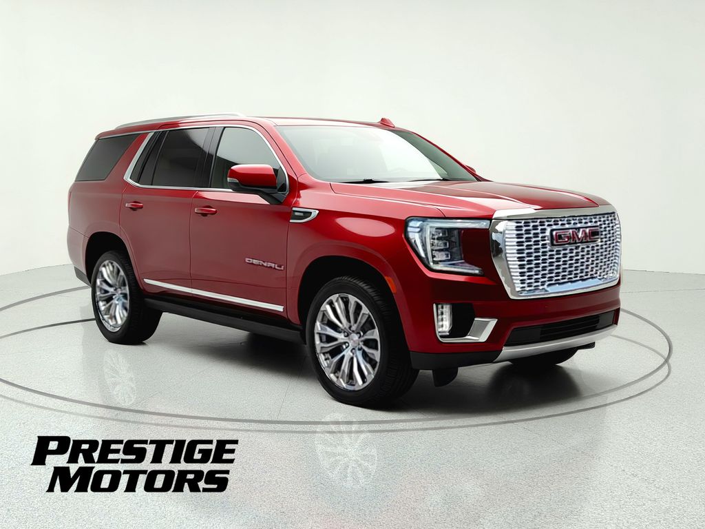 Red (Maroon) 2021 GMC Yukon SUV / Crossover Four-Wheel Drive