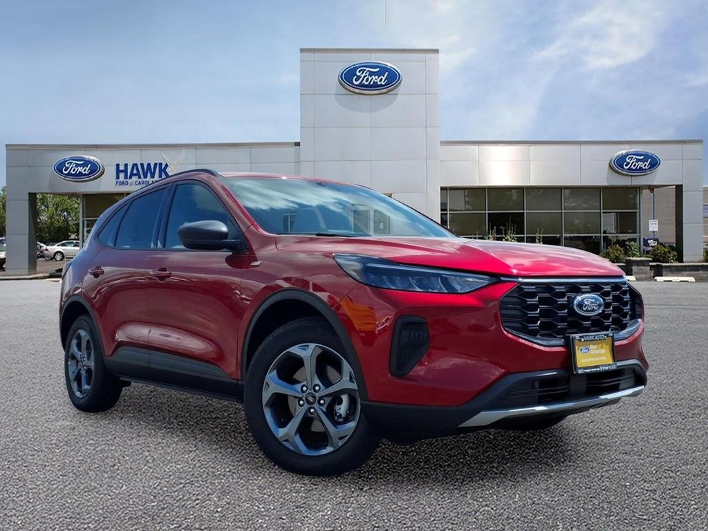Red Metallic 2025 Ford Escape ST-Line AWD SUV / Crossover All-Wheel Drive 8-Speed Automatic