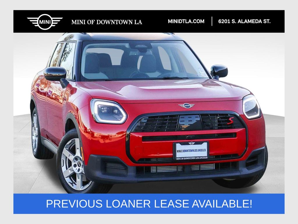 Chili Red 2025 MINI Countryman Cooper S ALL4 SUV / Crossover All-Wheel Drive 7-Speed Automatic
