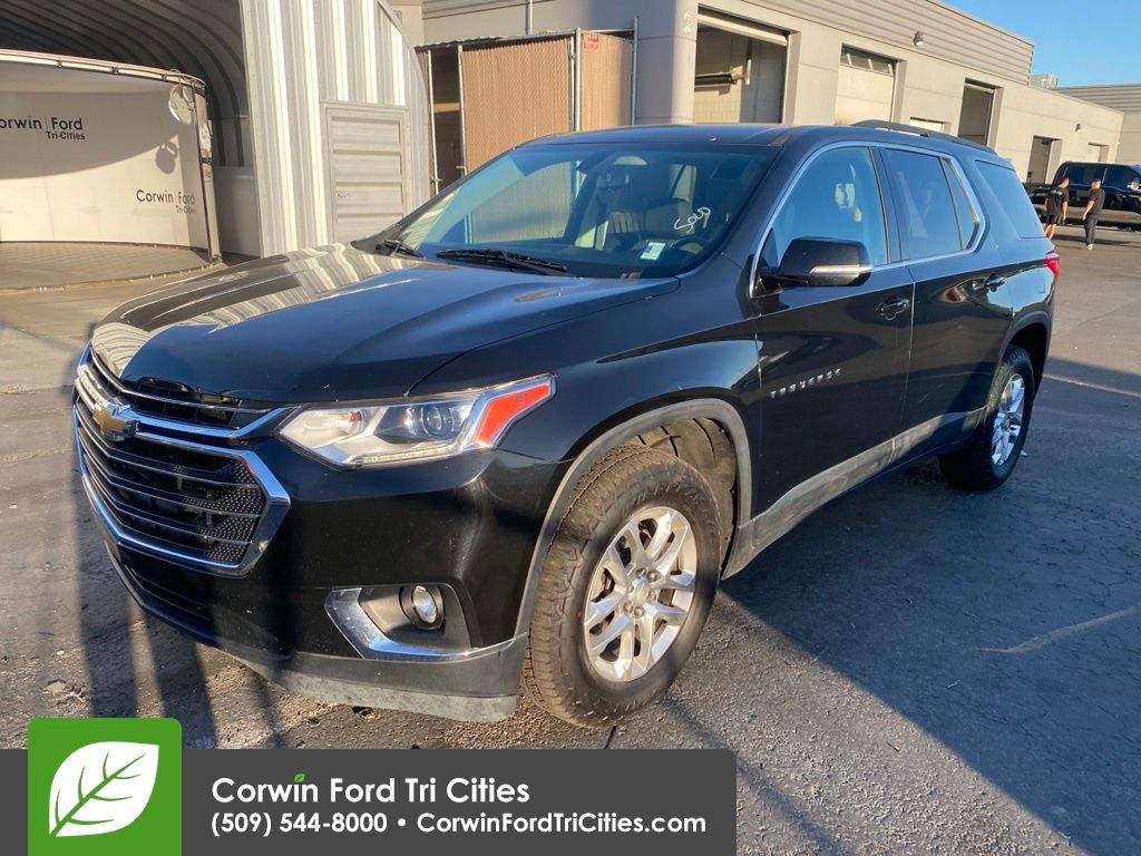 Mosaic Black Metallic 2019 Chevrolet Traverse SUV / Crossover Four-Wheel Drive 9-Speed Automatic