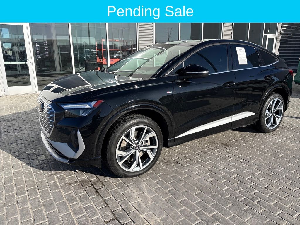 Mythos Black Metallic 2024 Audi Q4 e-tron Sportback quattro Premium Plus 50 Sedan All-Wheel Drive Automatic