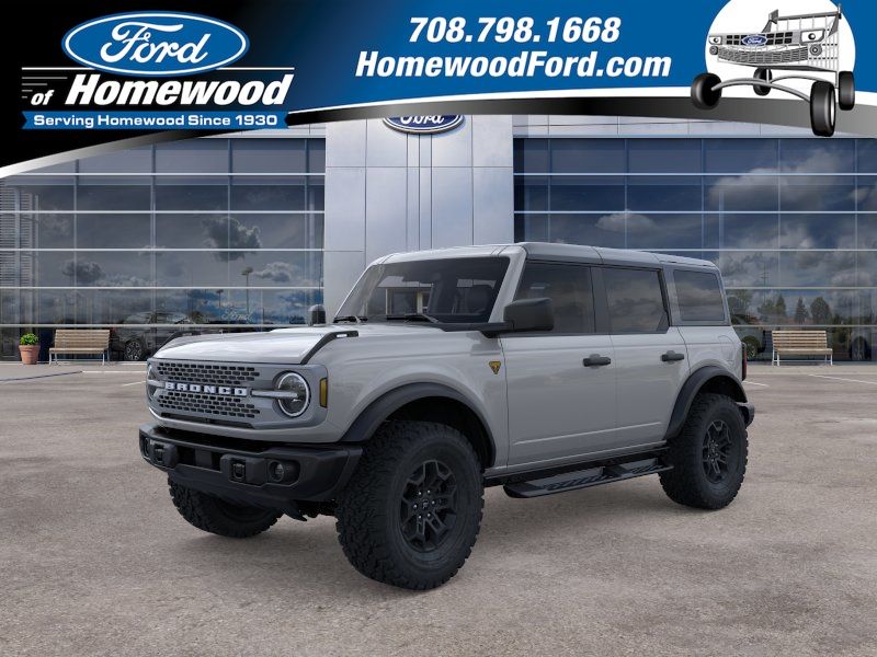Avalanche Gray 2026 Ford Bronco SUV / Crossover Four-Wheel Drive Automatic