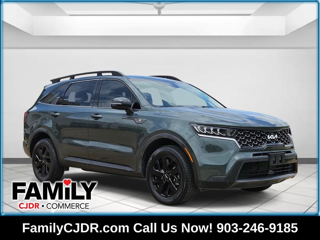 Aruba Green 2022 Kia Sorento SUV / Crossover All-Wheel Drive 8-Speed Automatic