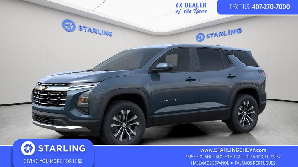 Lakeshore Blue Metallic 2027 Chevrolet Equinox SUV / Crossover Front-Wheel Drive 8-Speed Automatic