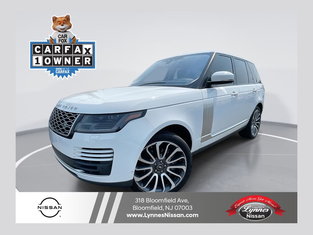 Fuji White 2019 Land Rover Range Rover SUV / Crossover All-Wheel Drive 8-Speed Automatic