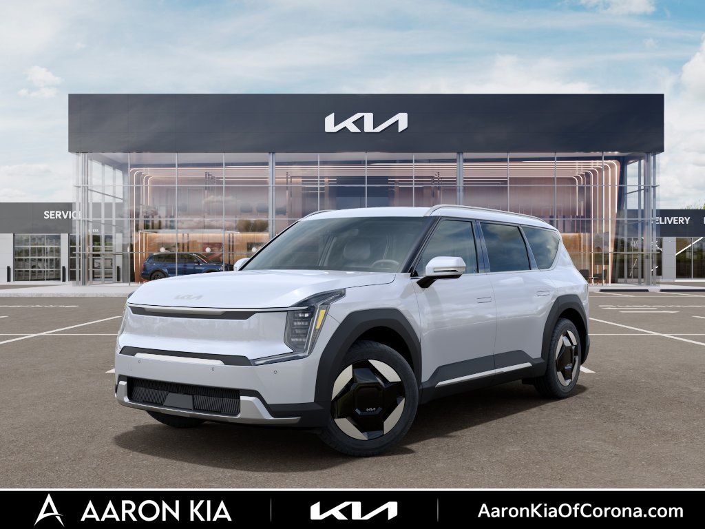 Glacial White Pearl 2026 Kia EV9 SUV / Crossover All-Wheel Drive 1-Speed Automatic