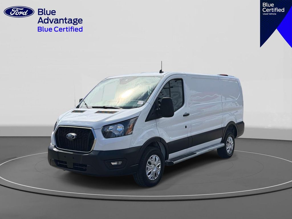 Oxford White 2025 Ford Transit Cargo Van Rear-Wheel Drive 