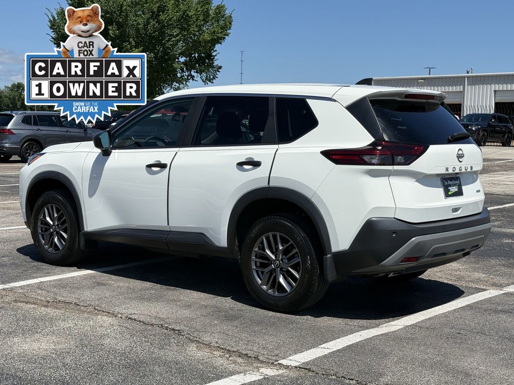 2023 Nissan Rogue S White at Westside Lexus