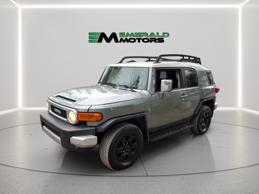 Silver 2010 Toyota FJ Cruiser 4WD SUV / Crossover Four-Wheel Drive 5-Speed Automatic