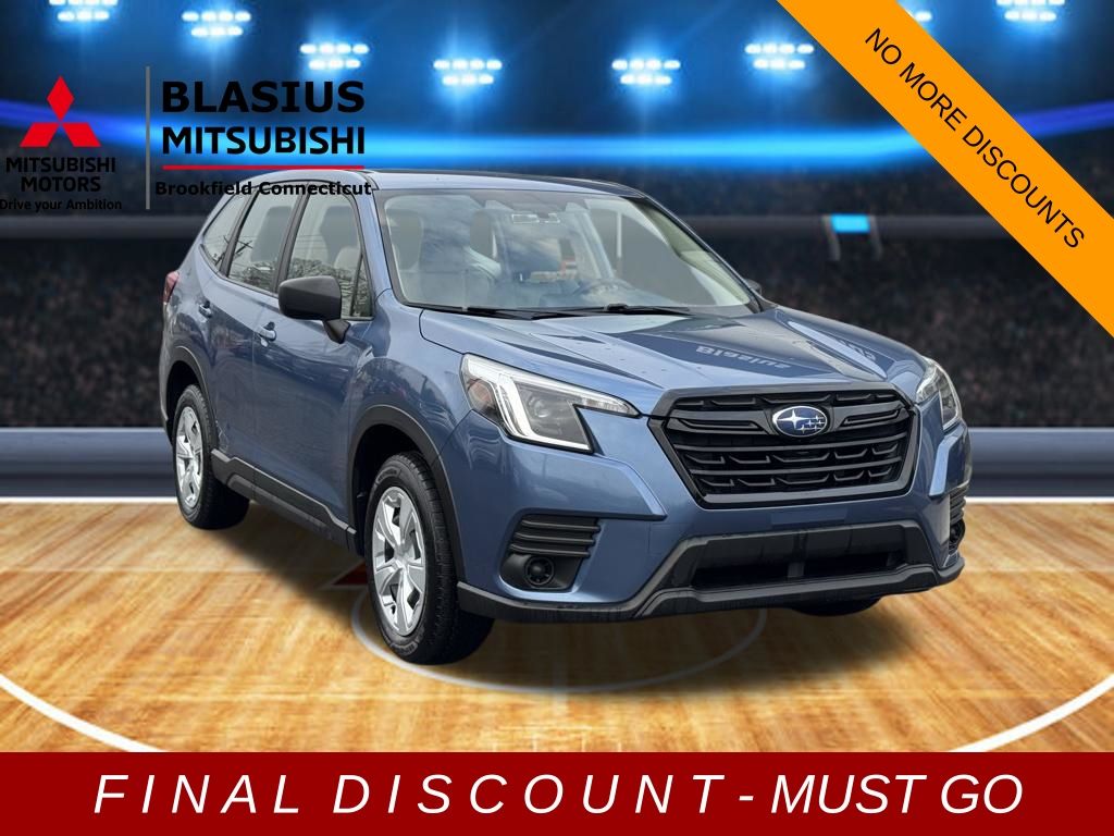 Horizon Blue Pearl 2022 Subaru Forester Crossover AWD SUV / Crossover All-Wheel Drive Continuously Variable Transmission