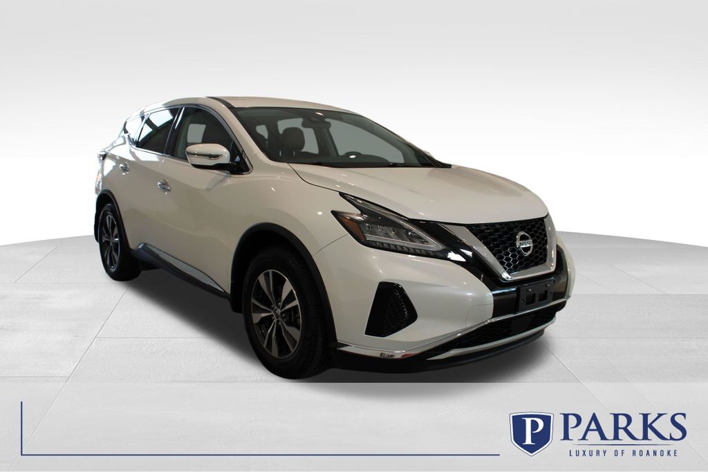 Pearl White Tricoat 2020 Nissan Murano SUV / Crossover All-Wheel Drive Continuously Variable Transmission