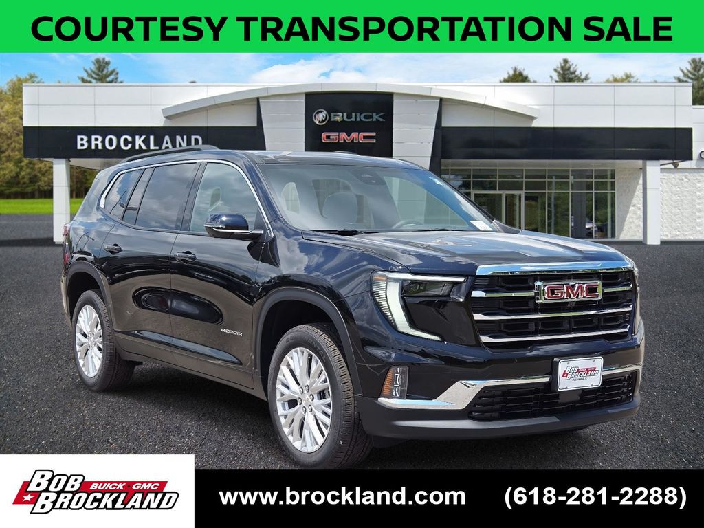 Black (Ebony Twilight Metallic) 2025 GMC Acadia Elevation FWD SUV / Crossover Front-Wheel Drive 8-Speed Automatic