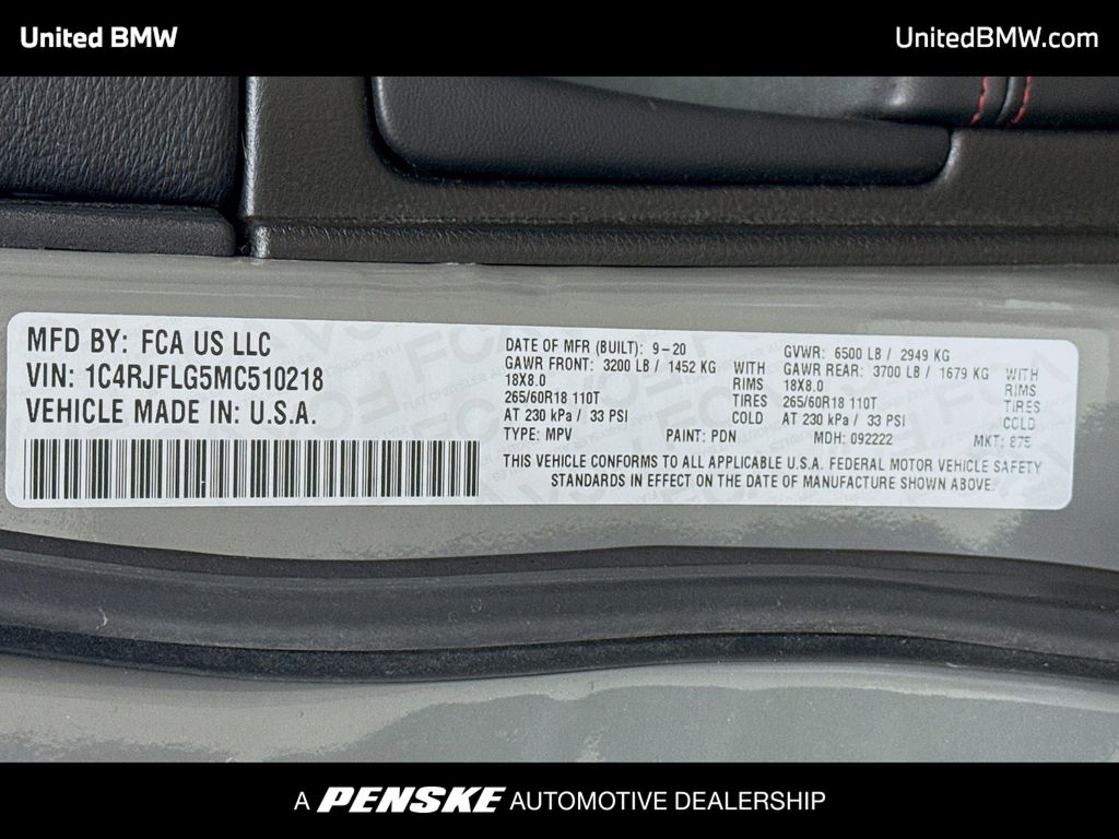 Thumbnail: 2021 Jeep Grand Cherokee - 15