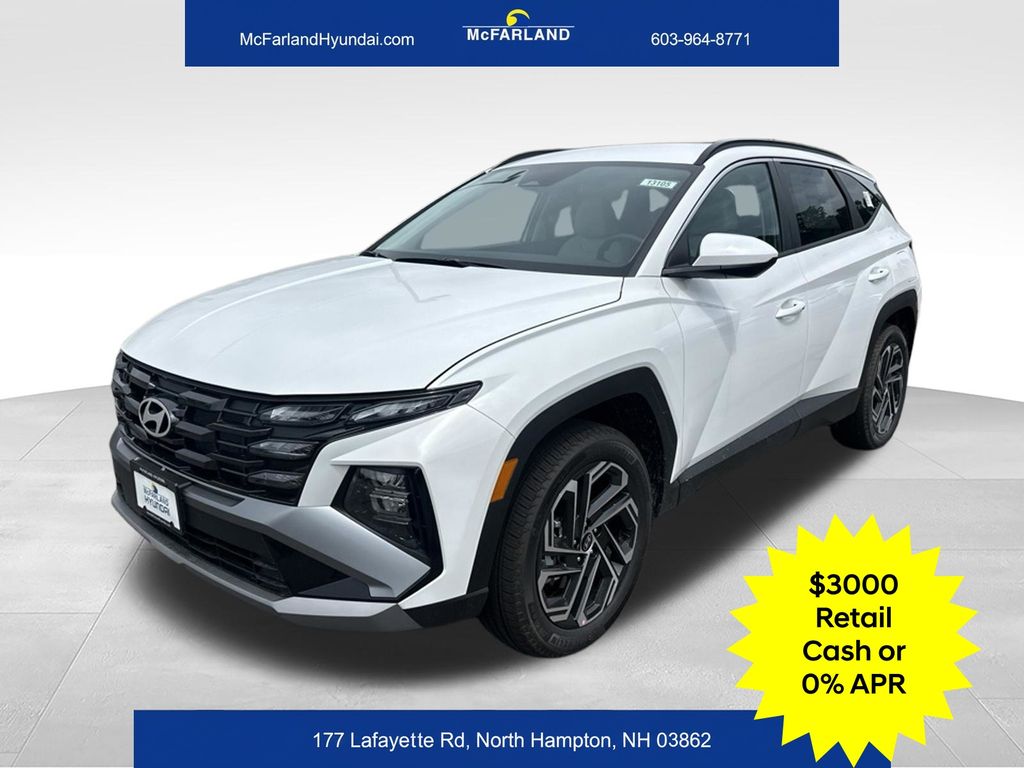 White Pearl 2026 Hyundai Tucson SUV / Crossover All-Wheel Drive 8-Speed Automatic