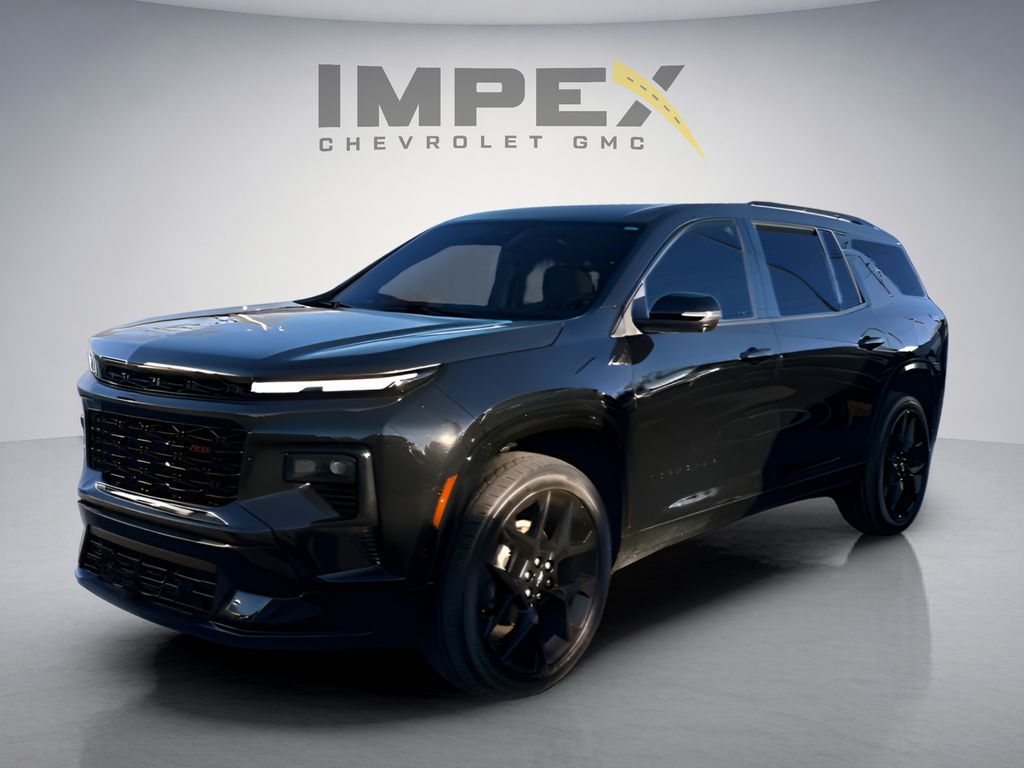 Mosaic Black Metallic 2024 Chevrolet Traverse SUV / Crossover Four-Wheel Drive 8-Speed Automatic