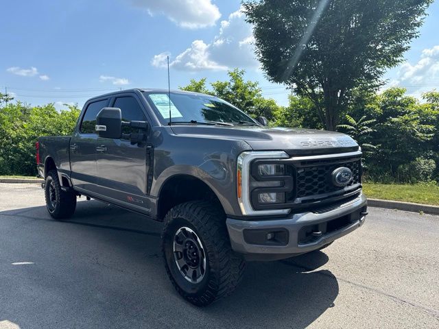 Gray Metallic 2023 Ford F-250 Super Duty Pickup Truck Four-Wheel Drive Automatic