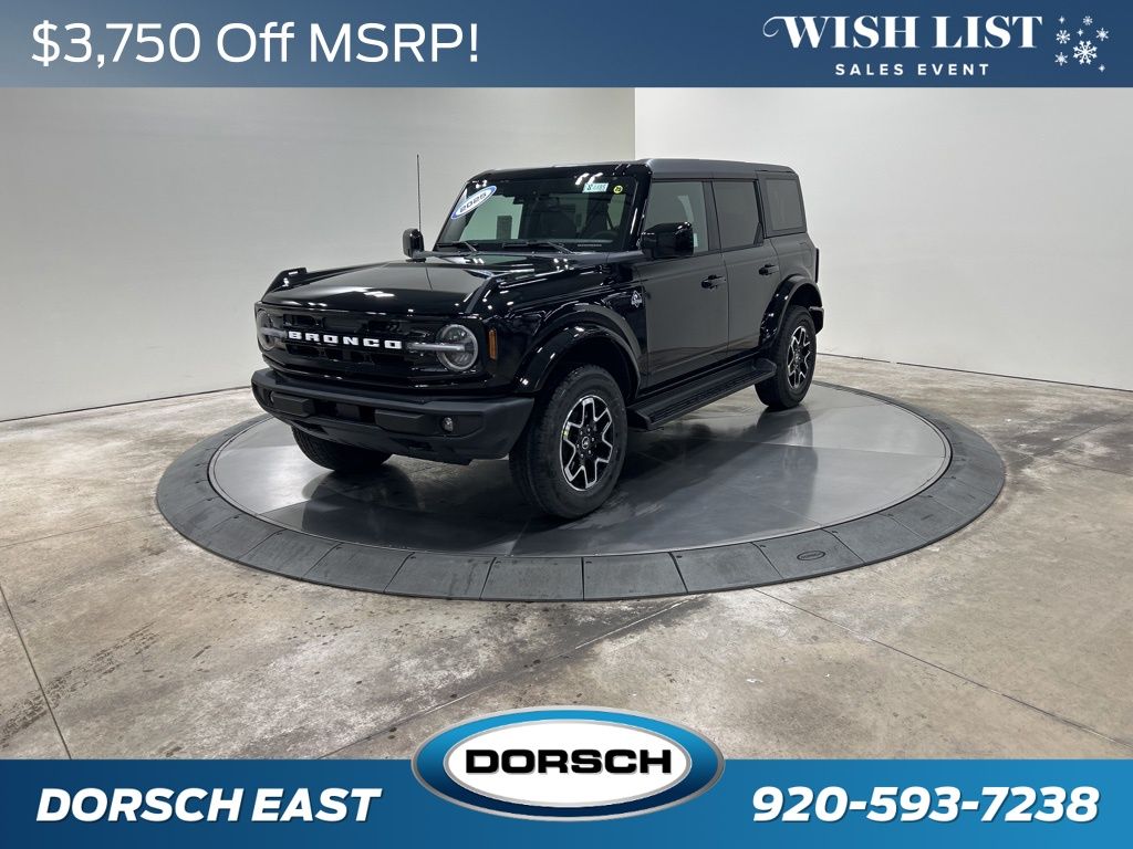 new 2025 Ford Bronco car, priced at $45,885