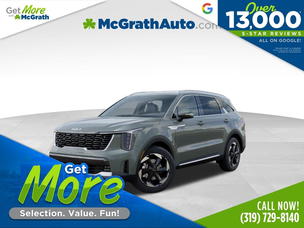 Cityscape Green 2026 Kia Sorento Hybrid SUV / Crossover All-Wheel Drive 6-Speed Automatic