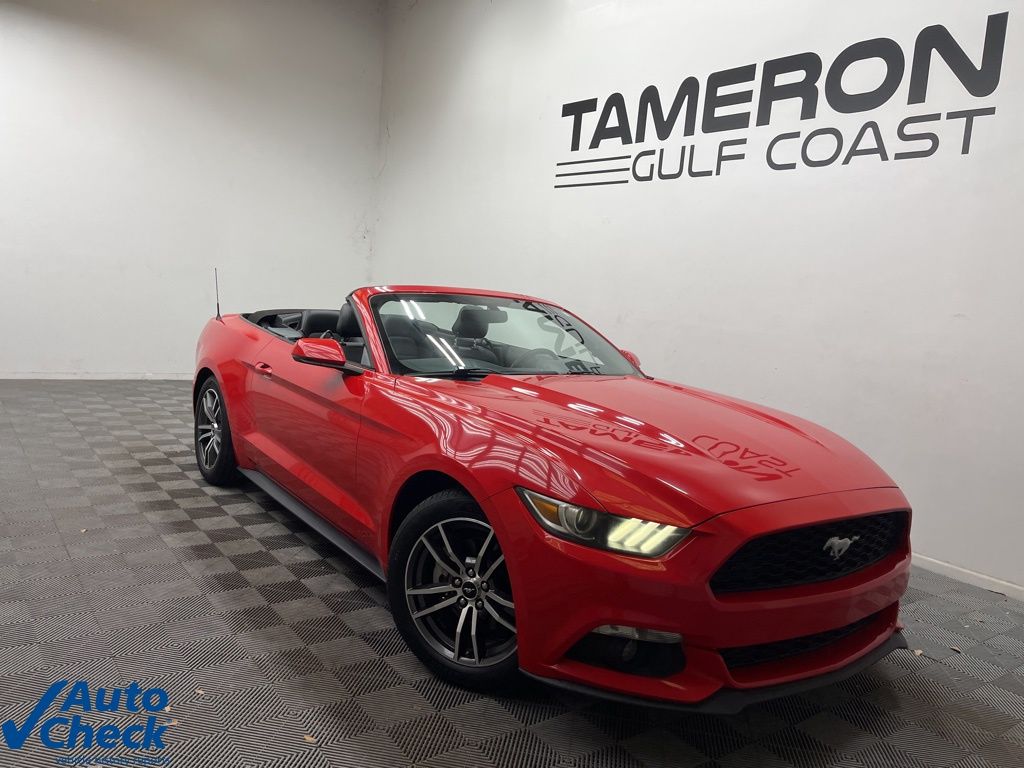 2016 Ford Mustang EcoBoost Premium Convertible RWD