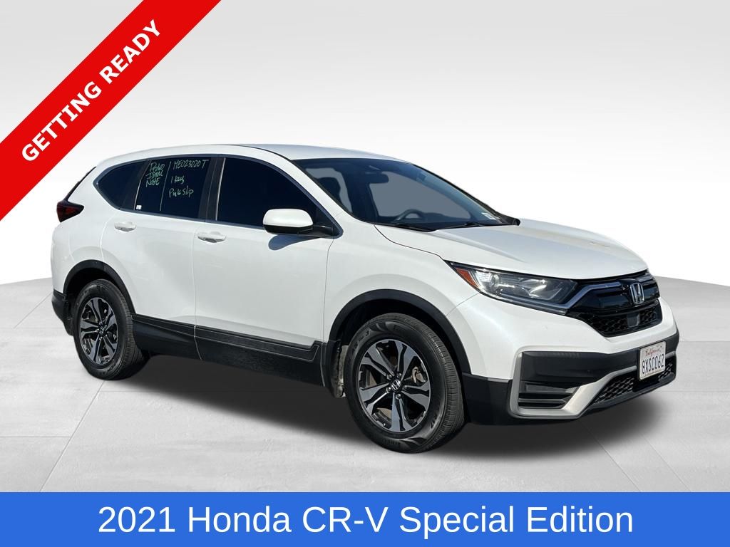 Platinum White Pearl 2021 Honda CR-V SE FWD SUV / Crossover Front-Wheel Drive Continuously Variable Transmission