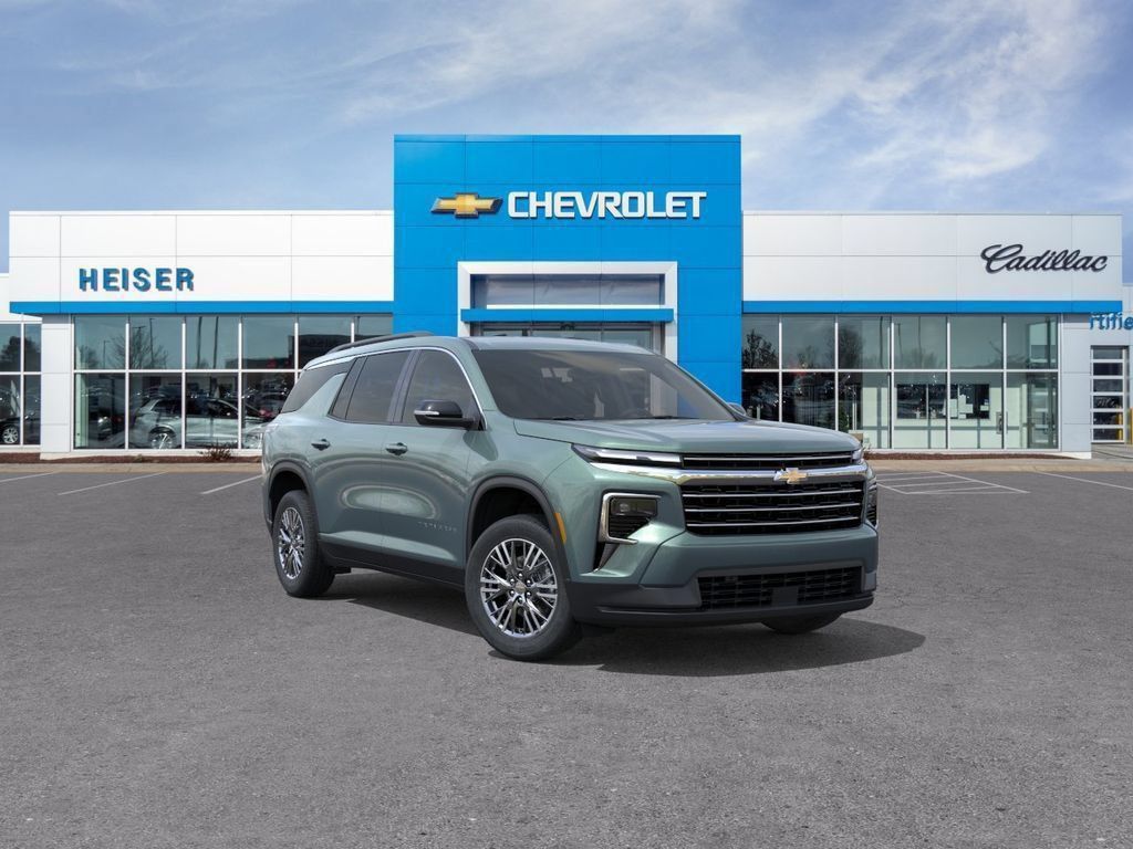 Trillium Green Metallic 2027 Chevrolet Traverse SUV / Crossover Four-Wheel Drive 8-Speed Automatic