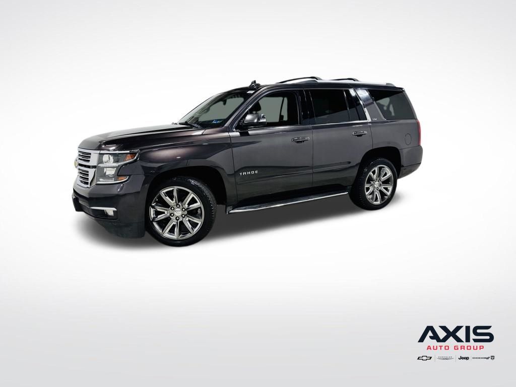 Gray (Tungsten Metallic) 2015 Chevrolet Tahoe SUV / Crossover Four-Wheel Drive 6-Speed Automatic Overdrive
