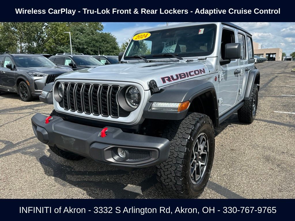 2024 Jeep Wrangler Plata (Silver Zynith Clearcoat) SUV/Crossover Todo terreno 8 velocidades Automática