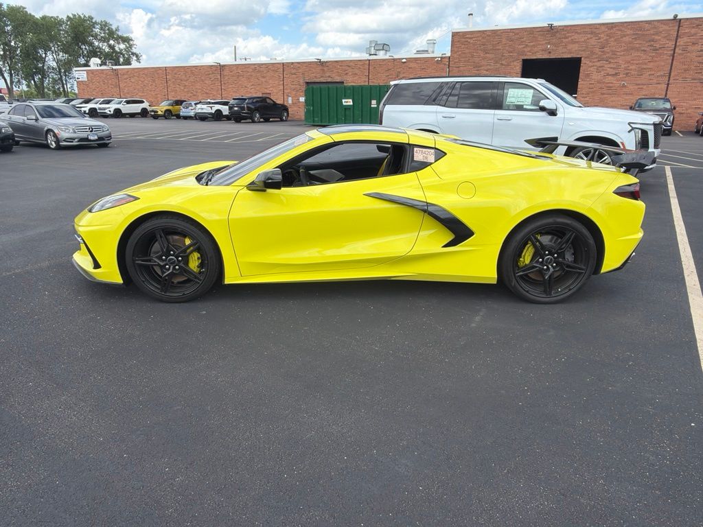 Accelerate Yellow Metallic 2020 Chevrolet Corvette Stingray 3LT Coupe RWD Coupe Rear-Wheel Drive 8-Speed Automatic