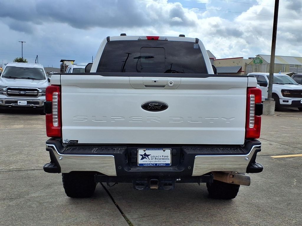 2024 Ford F-350SD Lariat White at Central Houston Nissan