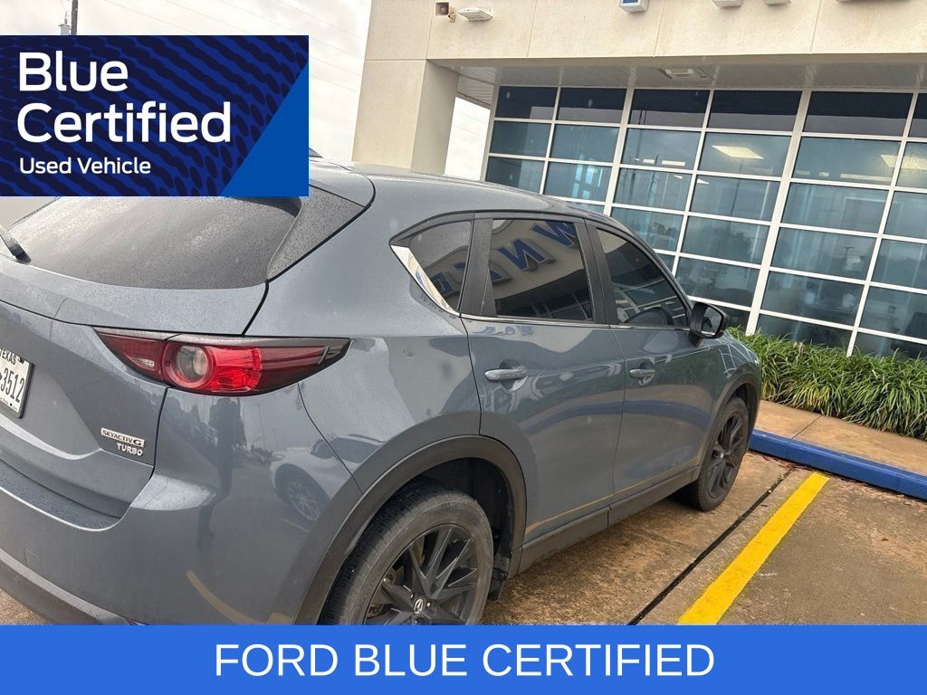 2021 Mazda CX-5 Carbon Edition Turbo Gray at DeMontrond Automotive Group