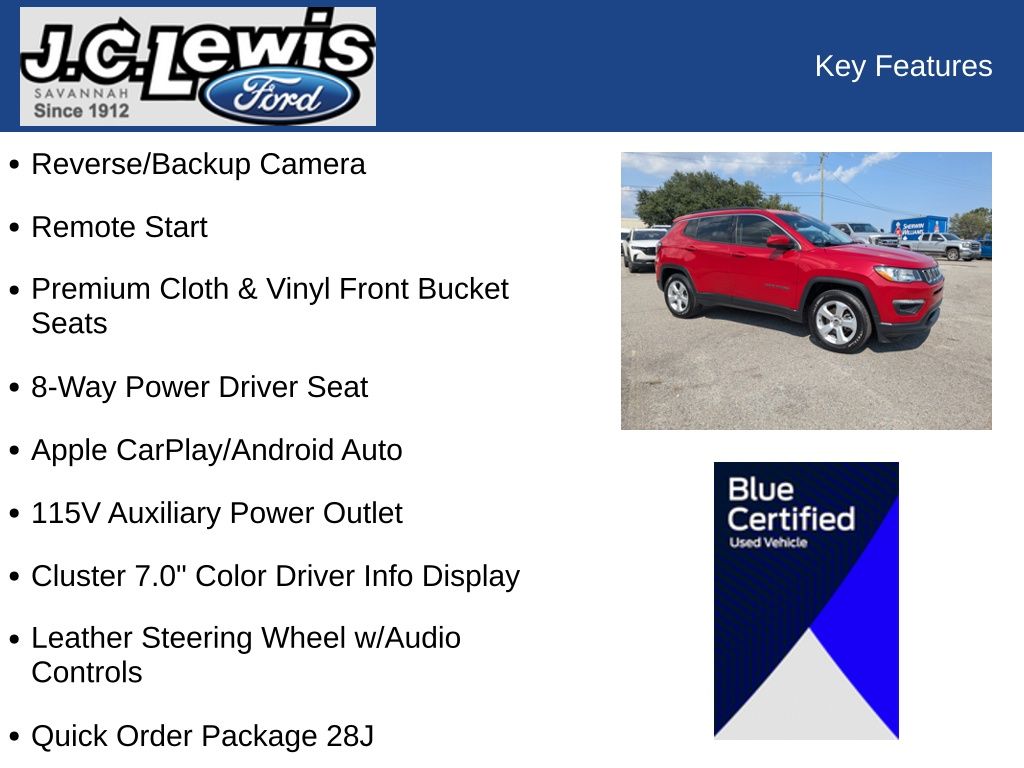 2020 Jeep Compass Latitude FWD