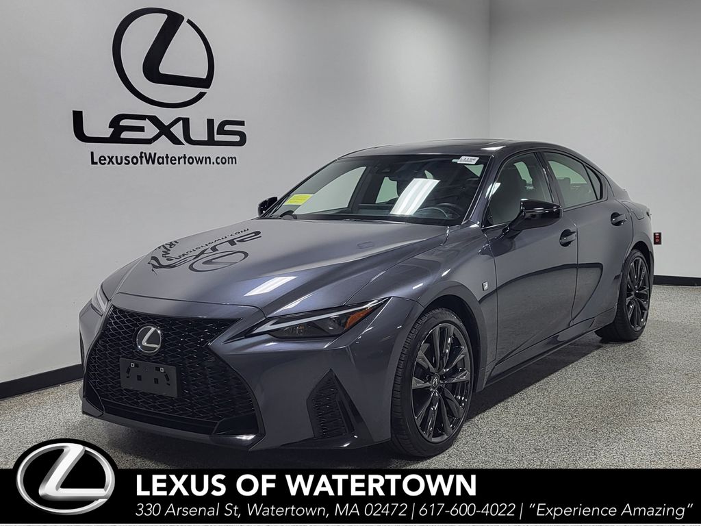 Gray 2025 Lexus IS Sedan 6-Speed Automatic