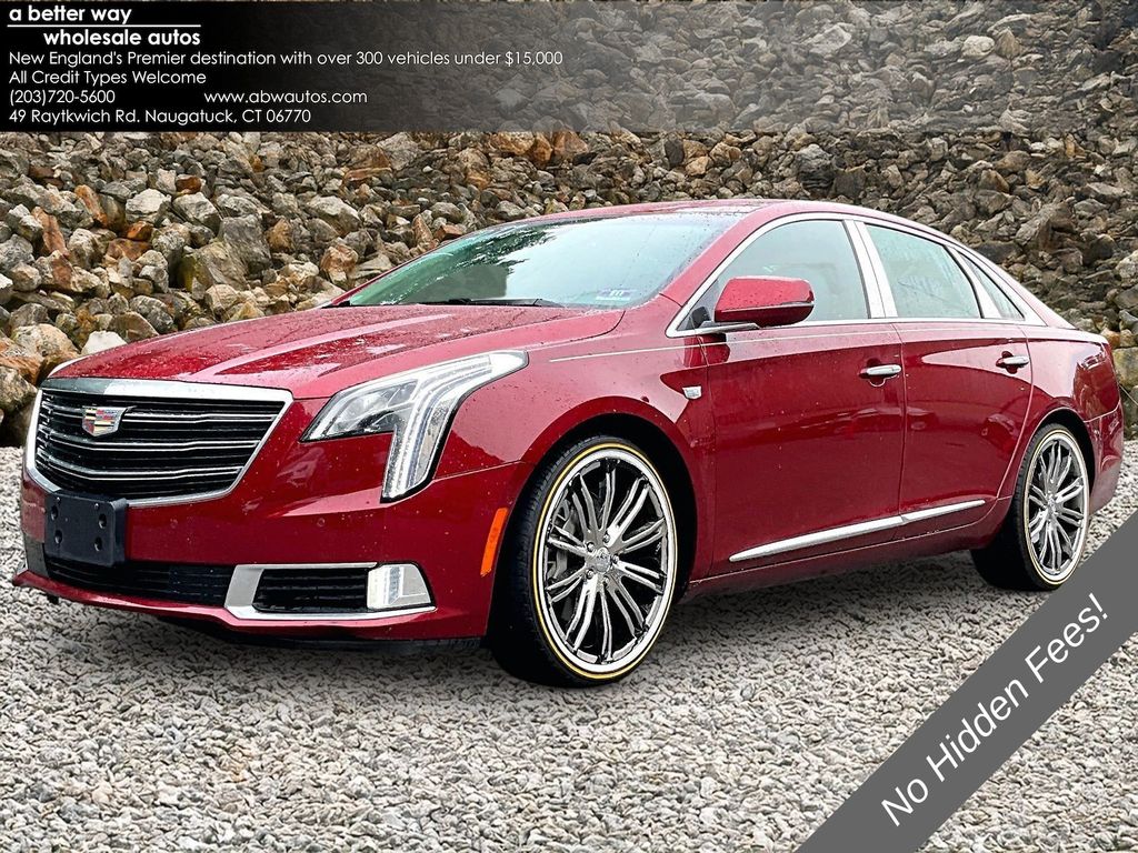 Red Horizon Tintcoat 2019 Cadillac XTS Sedan Front-Wheel Drive 6-Speed Automatic
