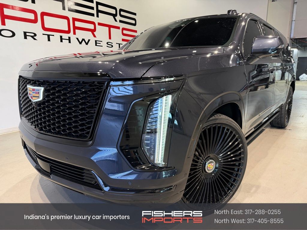 Galactic Gray Metallic 2025 Cadillac Escalade ESV Sport Platinum 4WD SUV / Crossover Four-Wheel Drive Automatic