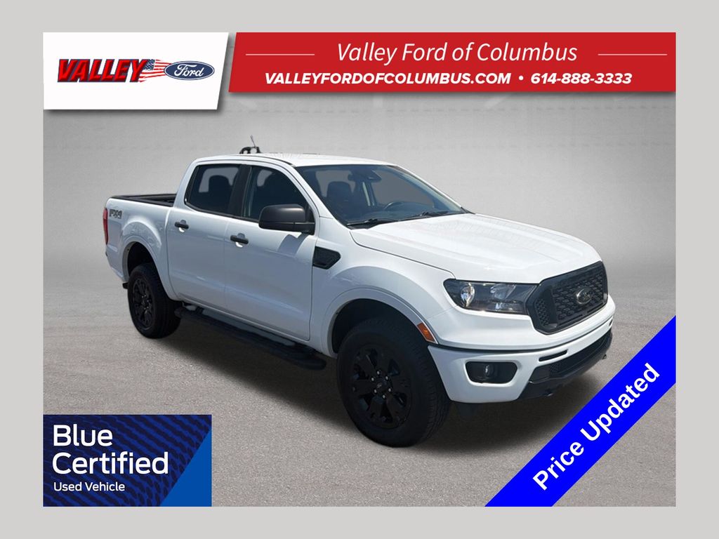 Oxford White 2021 Ford Ranger Pickup Truck Four-Wheel Drive Automatic