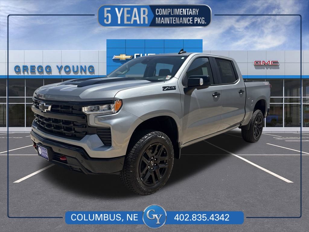 Sterling Gray Metallic 2026 Chevrolet Silverado 1500 Pickup Truck Four-Wheel Drive Automatic