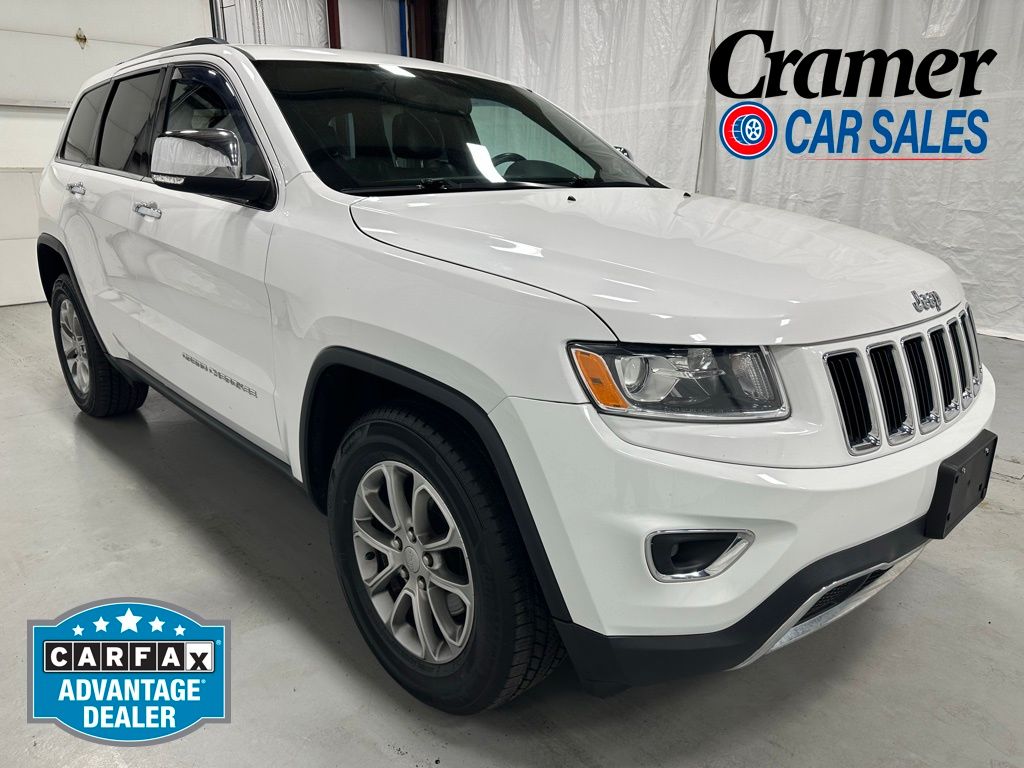 Bright White Clearcoat 2015 Jeep Grand Cherokee SUV / Crossover Four-Wheel Drive 8-Speed Automatic