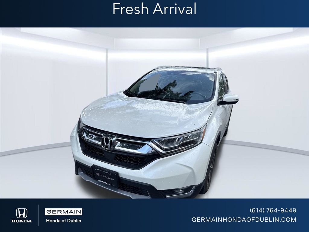 White Diamond Pearl 2017 Honda CR-V SUV / Crossover All-Wheel Drive Continuously Variable Transmission