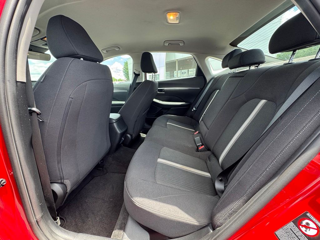 2021 Hyundai Sonata SEL Red at Phil Fitts Ford