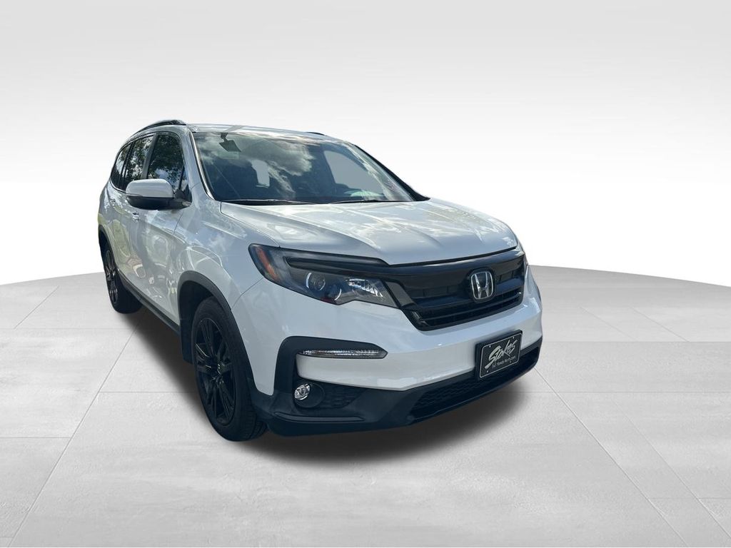 2021 Platinum White Pearl Honda Pilot Special Edition FWD SUV