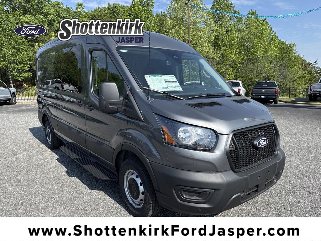 Gray Metallic 2026 Ford Transit Cargo Van Rear-Wheel Drive Automatic