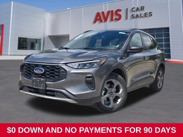 Gray Metallic 2025 Ford Escape SUV / Crossover All-Wheel Drive 8-Speed Automatic