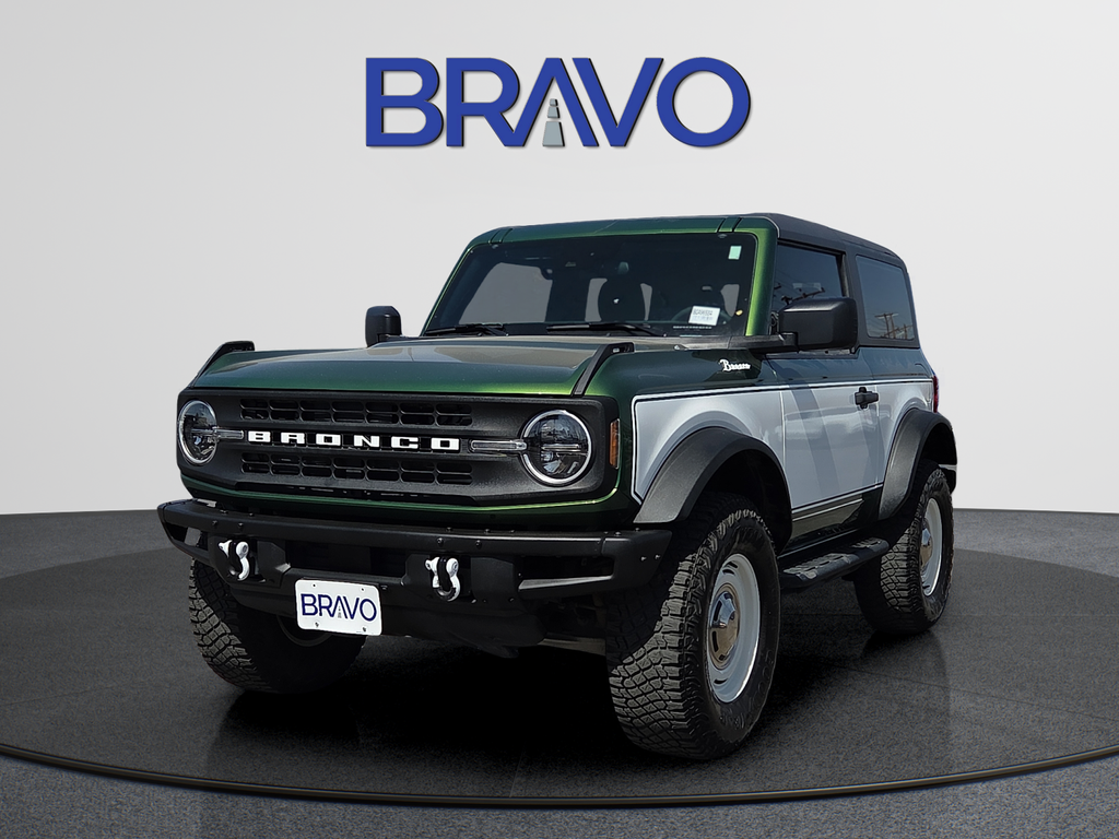 Eruption Green Metallic 2023 Ford Bronco SUV / Crossover Four-Wheel Drive 7-Speed Manual