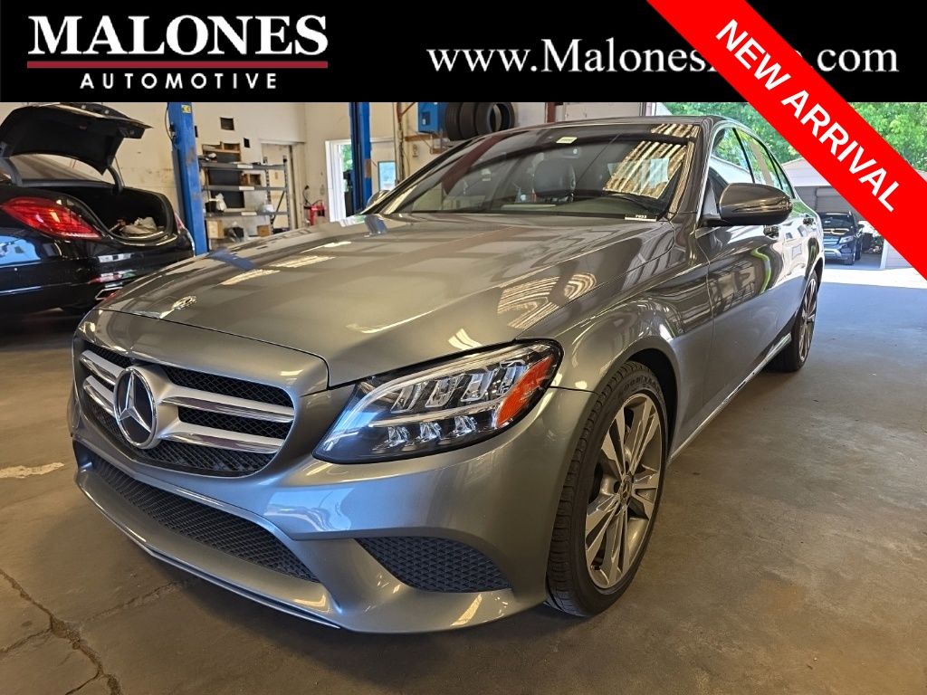 Selenite Gray Metallic 2019 Mercedes-Benz C-Class Sedan Rear-Wheel Drive 9-Speed Automatic