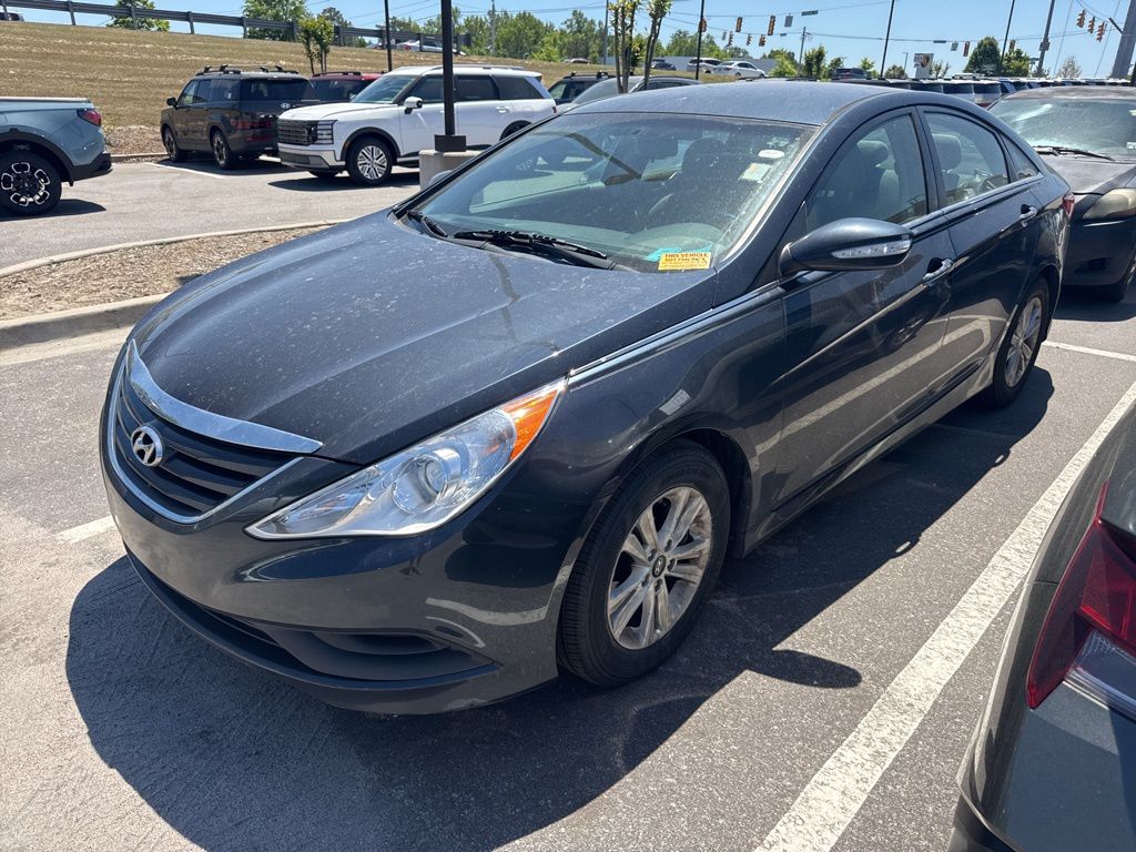 Pacific Blue Pearl 2014 Hyundai Sonata GLS FWD Sedan Front-Wheel Drive 6-Speed Automatic