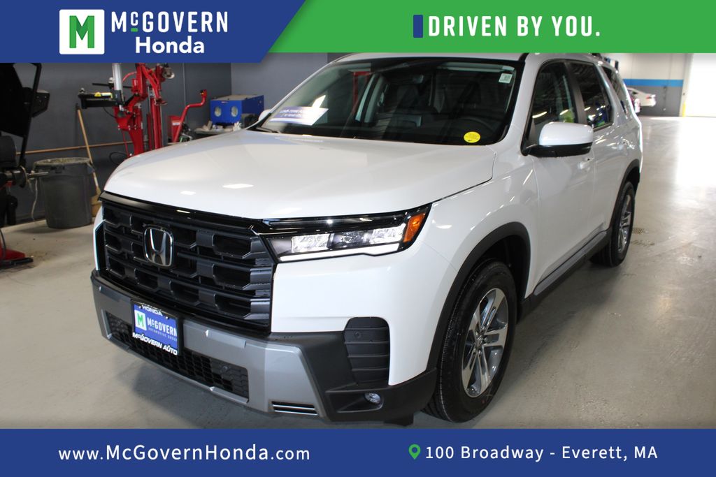 Platinum White Pearl 2026 Honda Pilot EX-L AWD SUV / Crossover All-Wheel Drive Automatic