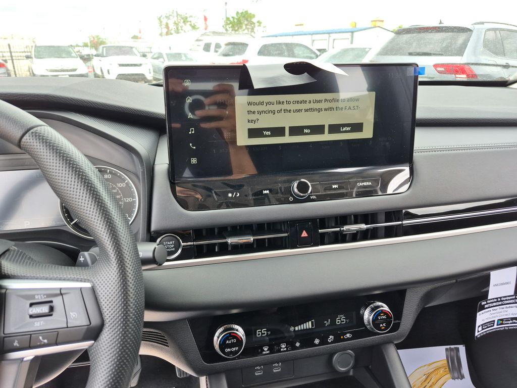 2026 Mitsubishi Outlander ES Black at North Houston Mitsubishi